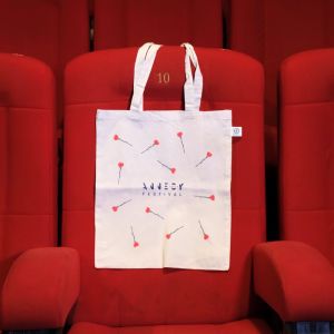 Totebag écru Festival Animation Annecy 2024