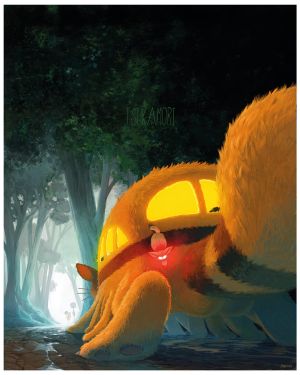 Affiche Banncars - Totoro Nekobus