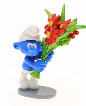 Schtroumpf avec bouquet de fleurs - Pixi Schtroumpf avec bouquet de fleurs - Pixi