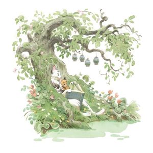 Affiche Tendre Lecture (30x30cm) - Numérotée et signée par Félix Delep
