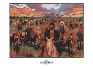 Affiche Undertaker - Les Indiens (signée)