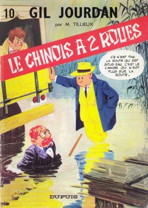 Gil Jourdan tome 10 - Le Chinois à 2 roues (éd. 1967)
