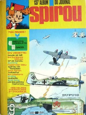 (Recueil) Spirou (Album du journal) tome 137 - Spirou album du journal (éd. 1975)