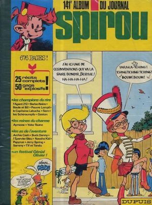 (Recueil) Spirou (Album du journal) tome 141 - Spirou album du journal (éd. 1976)