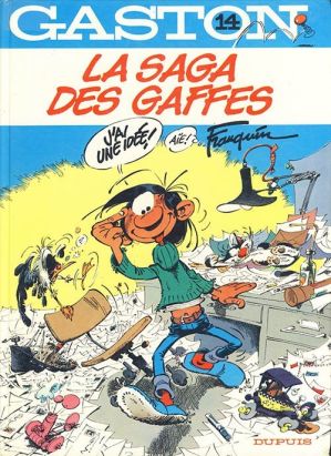 Gaston tome 14 - La saga des gaffes