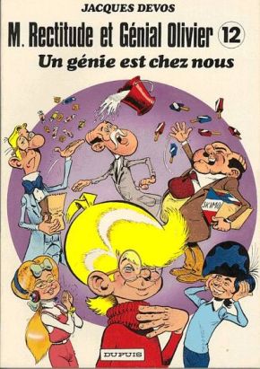 Génial Olivier tome 12 - Un génie est chez nous (éd. 1984)