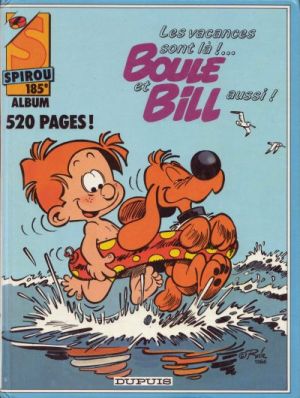 (Recueil) Spirou (Album du journal) tome 185 - Spirou album du journal (éd. 1987)
