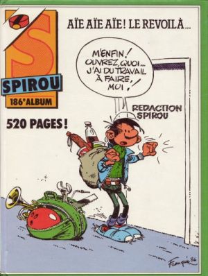 (Recueil) Spirou (Album du journal) tome 186 - Spirou album du journal (éd. 1987)