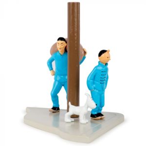 Figurine de collection Tintin et Milou en Extrême-Orient