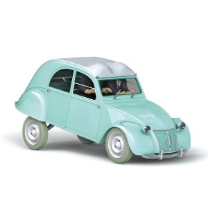 Voiture de collection Tintin - La 2CV des Dupondt n°8