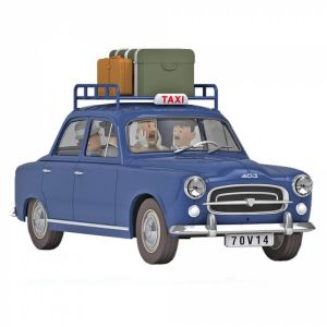 Voiture de collection Tintin - Le taxi bleu de Moulinsart Nº37 1/24 Voiture de collection Tintin - Le taxi bleu de Moulinsart Nº37 1/24