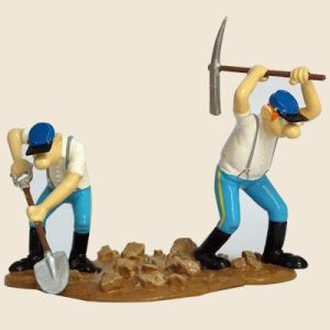 Figurines Les Tuniques Bleues "La Traque"