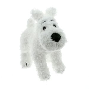 Peluche doudou souple Tintin et boîte cadeau