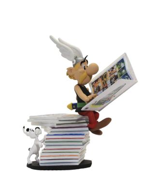Figurine Astérix - Pile de livres