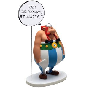 Figurine Obélix "Oui je boude"