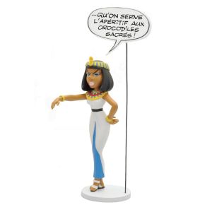 Figurine Cléopâtre et l'apéritif