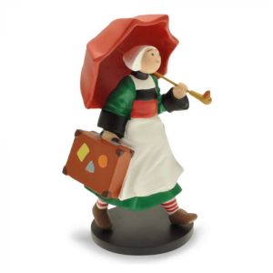 Figurine de collection Plastoy: Bécassine et son parapluie