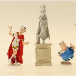 Figurine Astérix Tu peux descendre de ton socle, Zérozérosix ! - Pixi