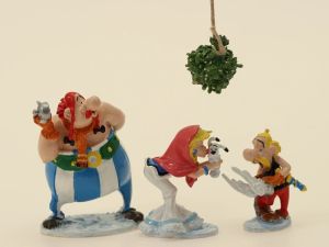 Figurine Pixi Astérix - Le gui sous la neige