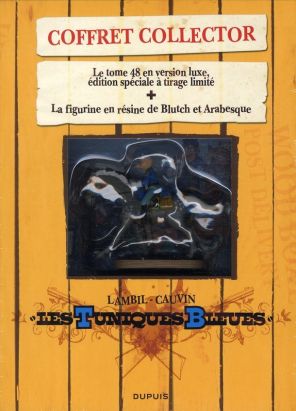 Les tuniques bleues tome 48 - Arabesque - coffret collector avec figurine Les tuniques bleues tome 48 - Arabesque - coffret collector avec figurine