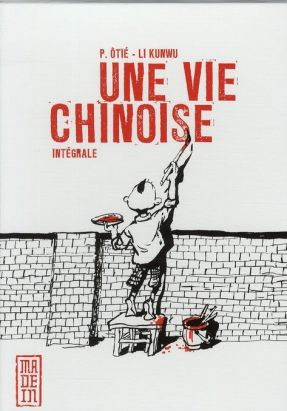 une vie chinoise tome 3 - coffret vide avec une place pour les tome 1 et tome 2