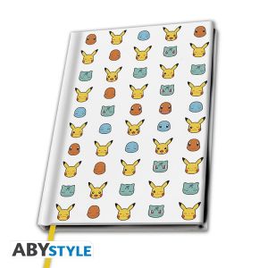Cahier Pokémon starters