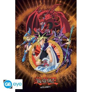 Poster Yu-Gi-Oh! Yami Yugi - Slifer le Dragon du Ciel et Magiciens des Ténèbres
