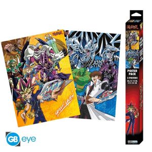 Set 2 Chibi Posters Yu-Gi-Oh! Yami Yugi & Seto Kaïba