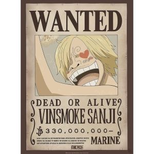 One Piece - poster Wanted Sanji 