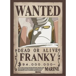 One Piece - poster Wanted Franky One Piece - poster Wanted Franky