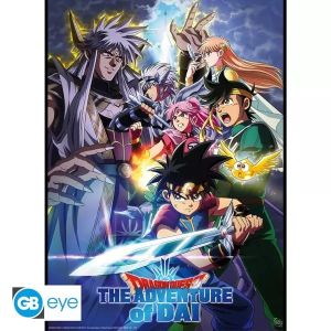 Dai and his Friends vs Vearn Poster Dragon Quest The Adventure of Dai