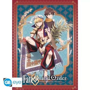 Ritsuka Fujimaru and Gilgamesh Poster Fate Grand Order