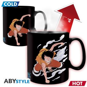 Mug thermo-réactif Luffy et Ace