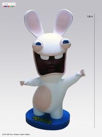figurine The Lapin Crétin 1:1 ; Lifesize