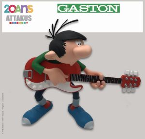Figurine Gaston rock