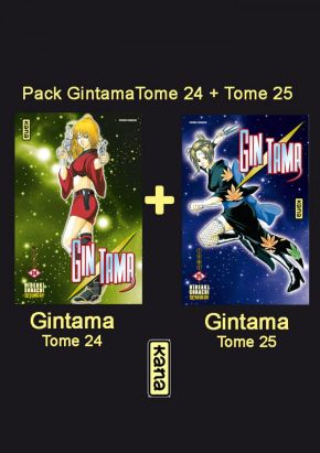 gintama - pack tome 24 + tome 25