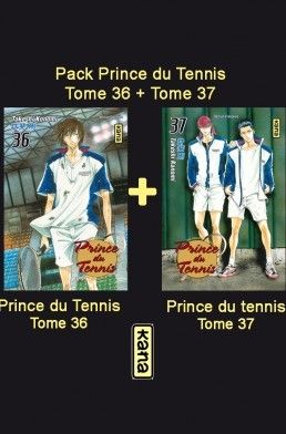 prince du tennis - pack tome 36 + tome 37
