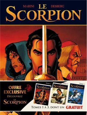 le Scorpion - tome 1 à tome 3 - pack