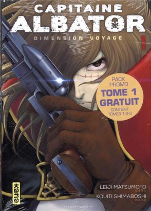Capitaine Albator - Dimension voyage pack tomes 1 à 3 Capitaine Albator - Dimension voyage pack tomes 1 à 3