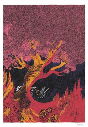 Sérigraphie L'âge d'Or signée par Cyril Pedrosa