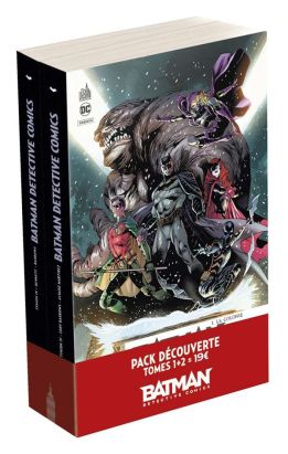 Batman détective comics - pack découverte tomes 1 et 2