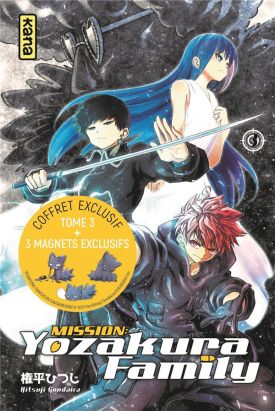 Mission - Yozakura family - coffret tome 3