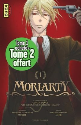 Moriarty - pack tomes 1 et 2