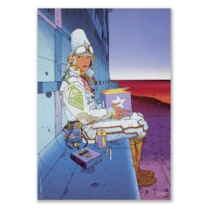 Moebius Affiche Starwatcher : Frontière (48,5 x 70 cm)