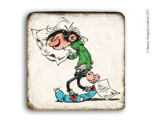Marbre vieilli n°31 - Gaston dort debout