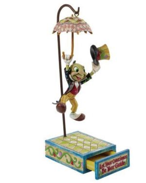Figurine LET YOUR CONSCIENCE BE... ; Jiminy Criquet