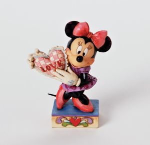 Figurine MY VALENTINE ;Minnie