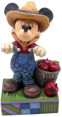 Figurine Mickey fermier