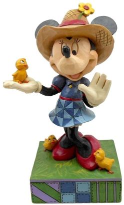 Figurine Minnie Fermière