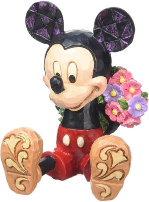 Figurine mini Mickey assis